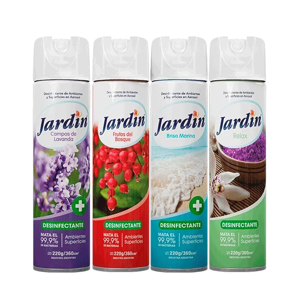 JARDIN DESODORANTE DESINFECTANTE 6X360CC