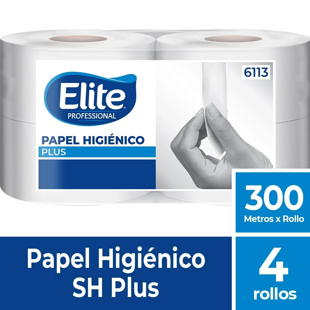 ELITE HIGIENICO 4X300MTS COD 6113-6130