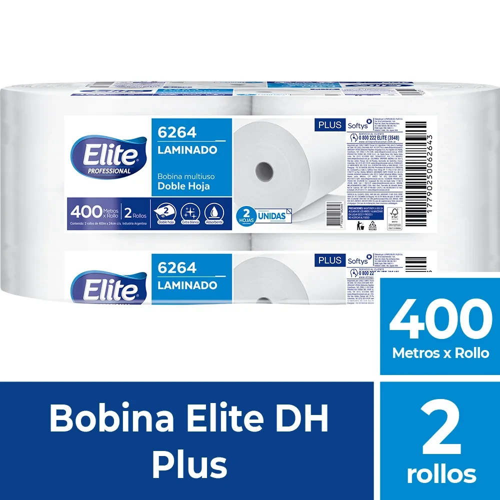 BOBINA ELITE D/H 2 X 400MTS COD 6264